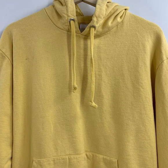 Collusion Men's Cotton Front Pocket‎ Long Sleeve Pullover Hoodie Sweatshirt SZ M - Picture 4 of 13